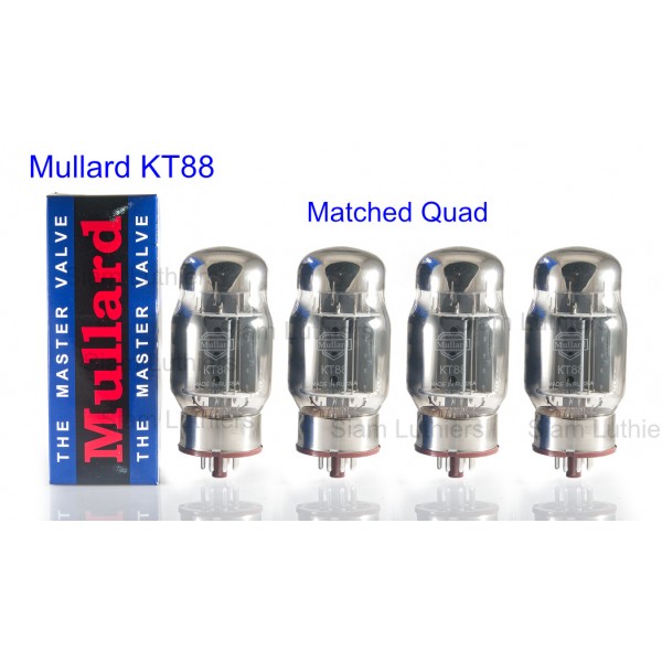 Mullard KT88 Matched Quad